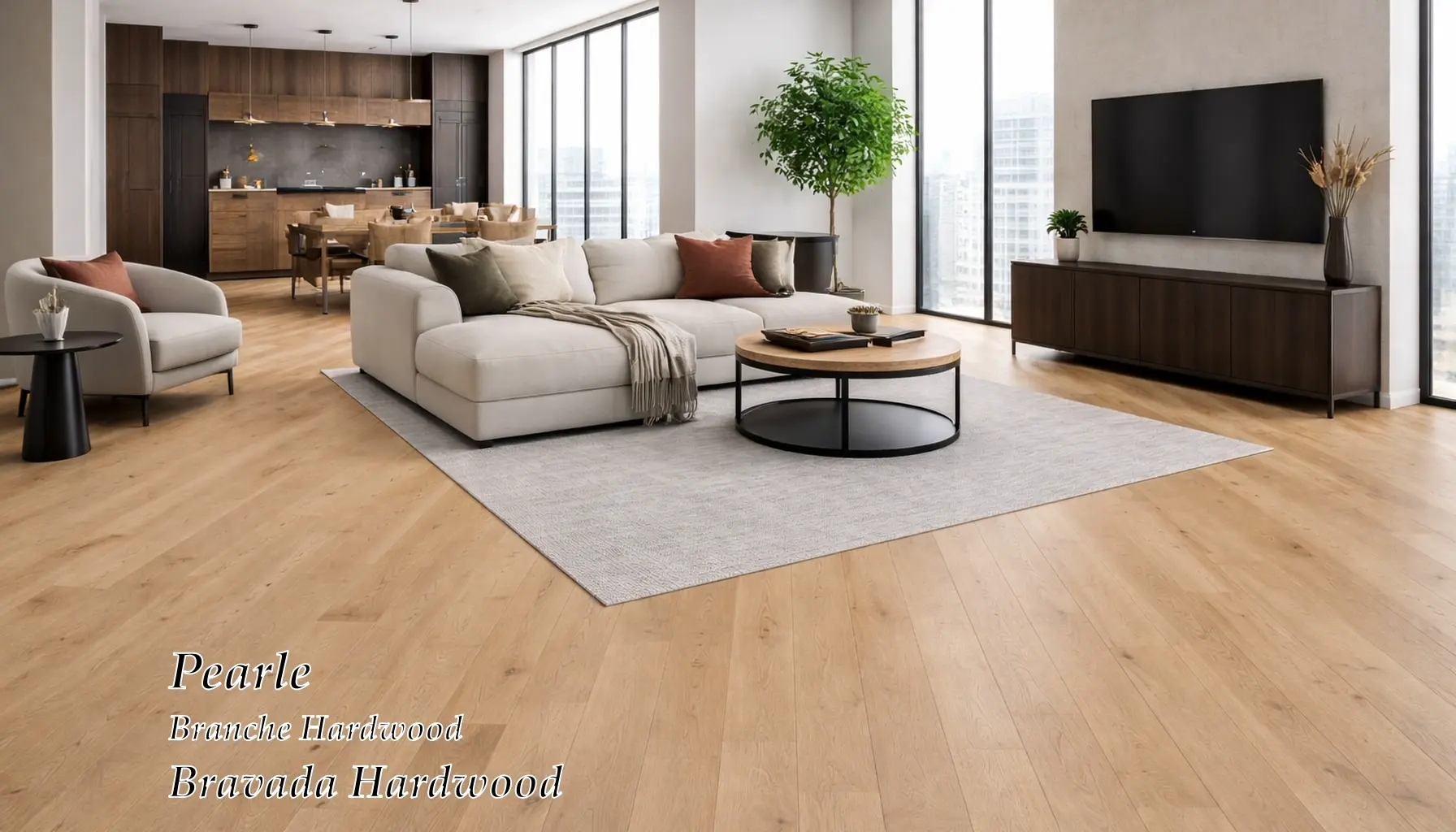 Bravada Hardwood, Branche Hardwood, Perle - 58340